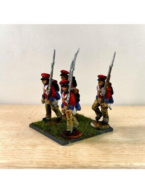Painted British Line Infantry Napoleonic Miniature Collectible Figures